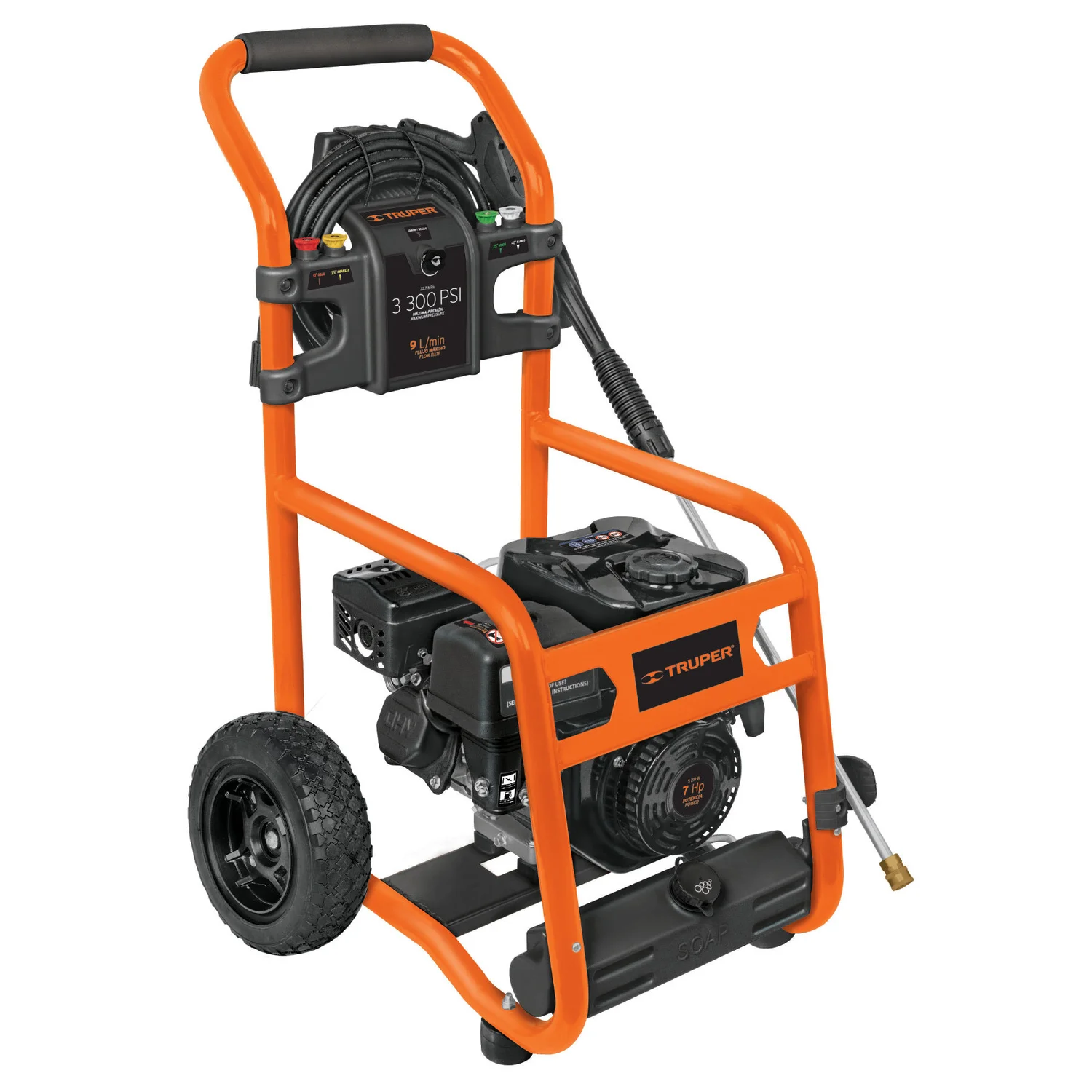 [12909] HIDROLAVADORA CON MOTOR A GASOLINA- 3-30