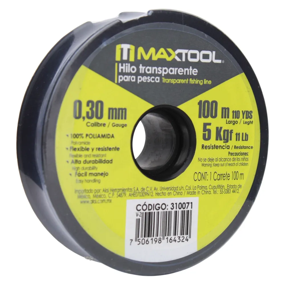 [22058] HILO DE NAILON PARA PESCA- 0.30 MM