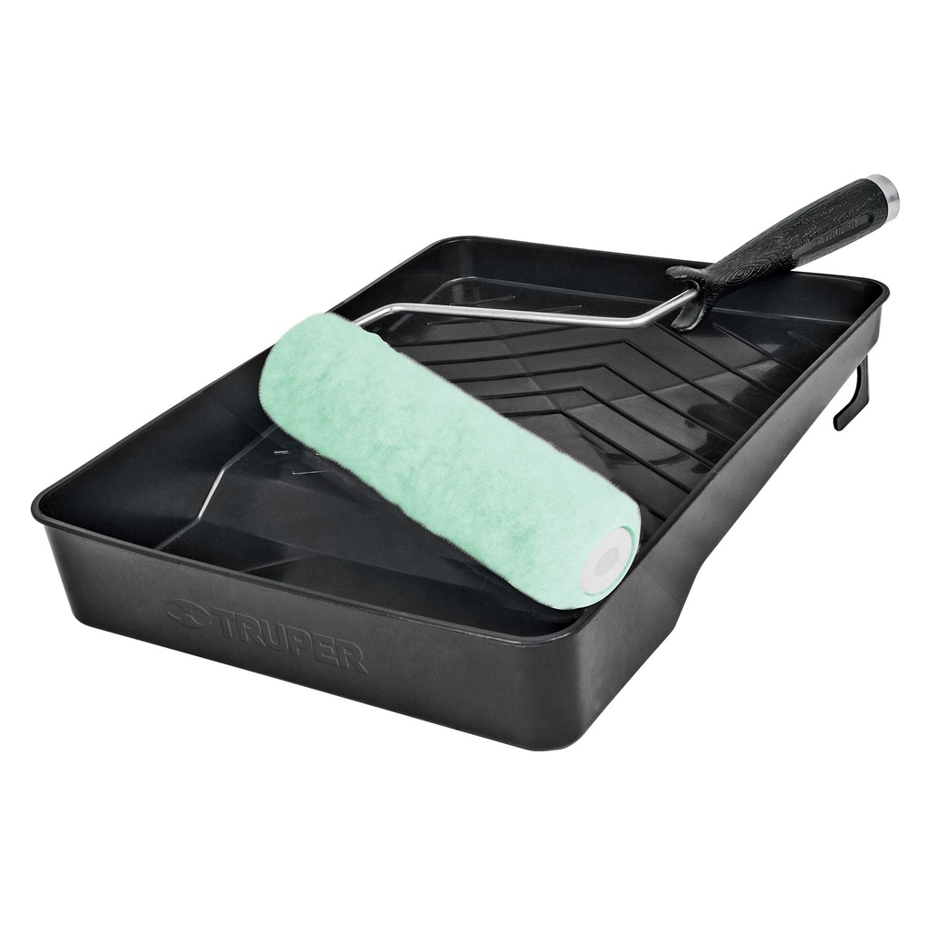 [13843] KIT DE RODILLO PARA PINTAR 9 PLG. MANERAL CHAROLA Y FELPA