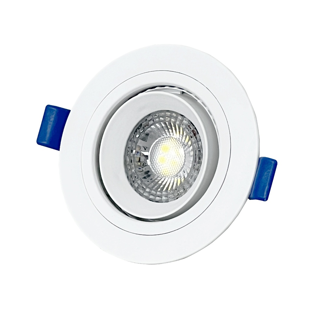 [25086] LAMPARA OJO BUEY LED 5 WATS TABLA YESO VOLTECK
