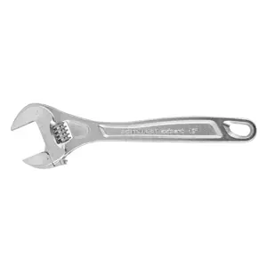 [15508] LLAVE AJUSTABLE (PERICO) 12" PROFESIONAL CROMADA, EXPERT