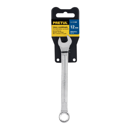 [21906] LLAVE COMBINADA 12 MM SATINADA