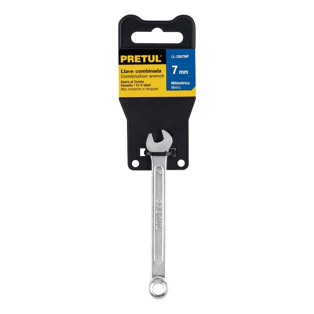 [21901] LLAVE COMBINADA 7 MM SATINADA