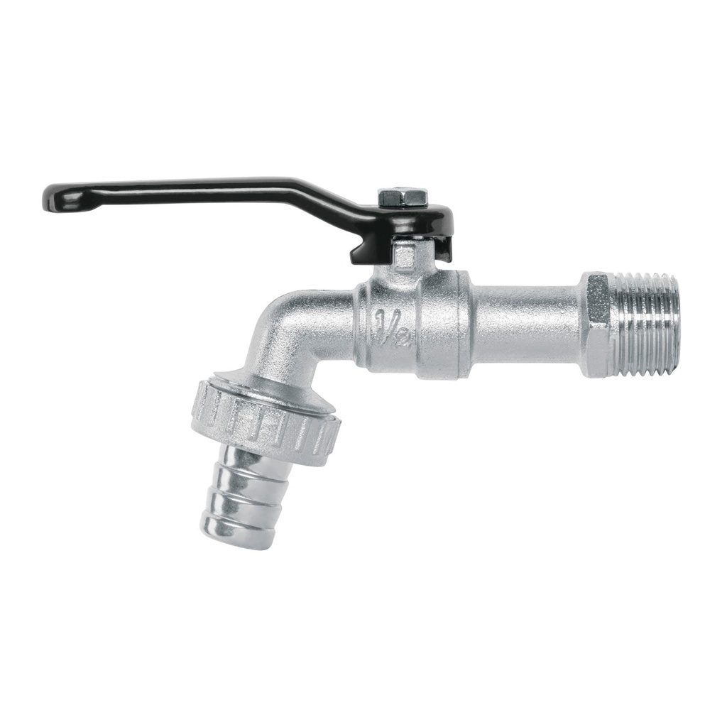 [23146] LLAVE DE ESFERA 1/2 PLG. DE ZINC PRETUL