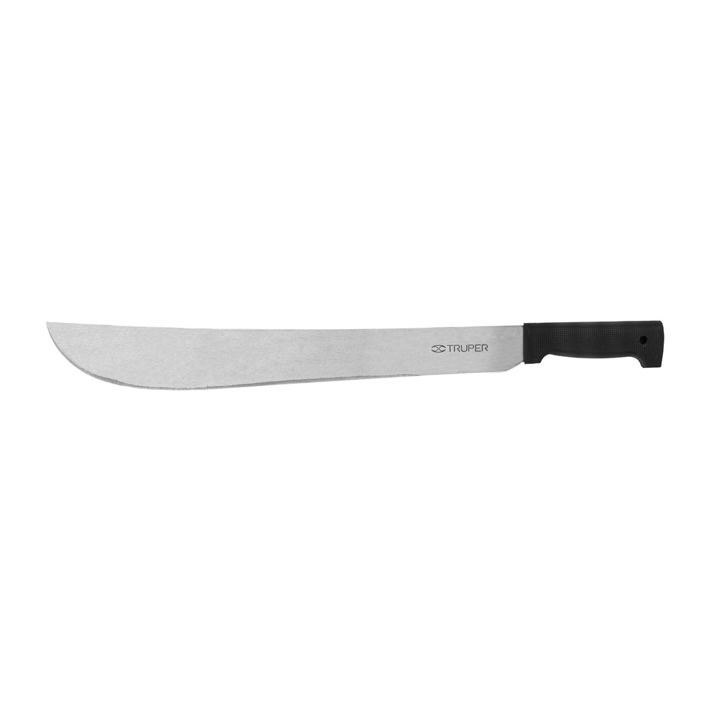 [15865] MACHETE ESTÁNDAR 18 PLG. CACHA NEGRA INYECTADA TRUPER