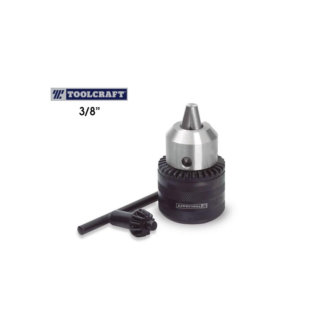 [TC3480] MANDRIL BROQUERO CON LLAVE 3/8 TOOLCRAFT TC5538