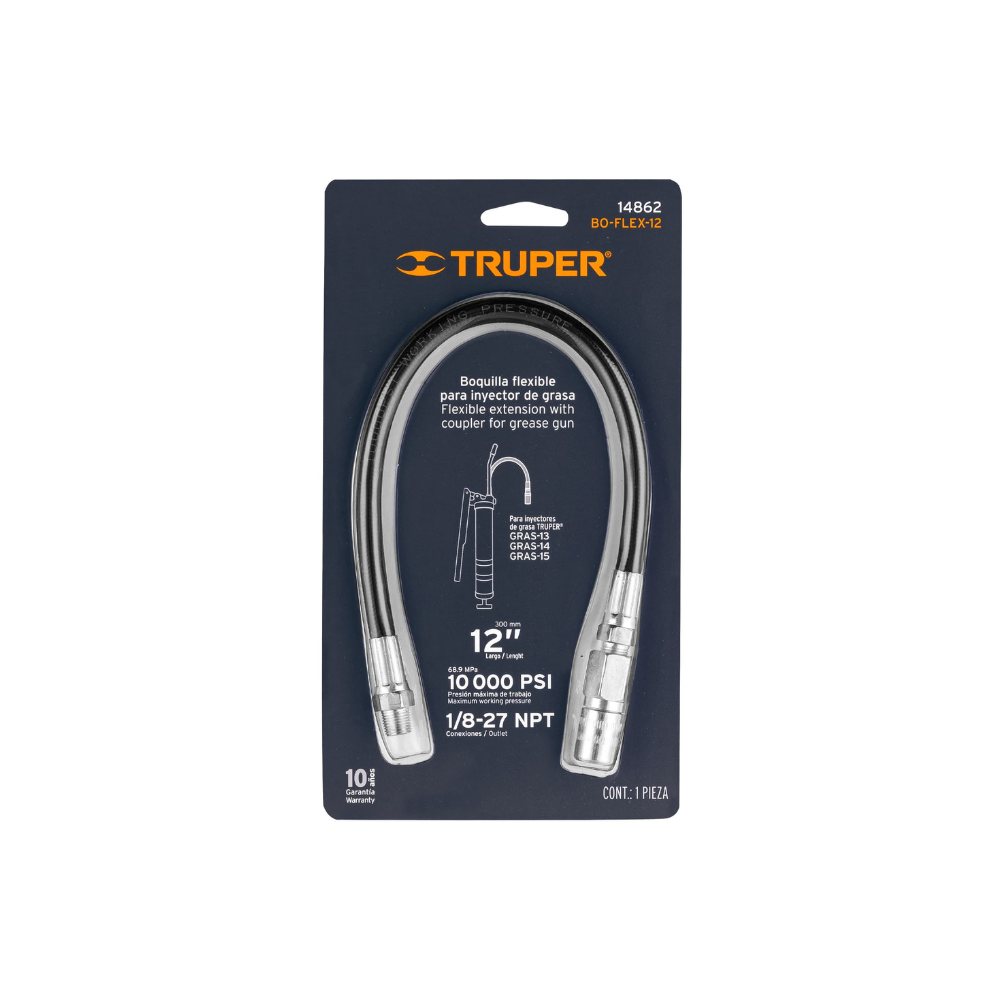 [14862] MANGUERA FLEXIBLE PARA ENGRASADORA TRUPER