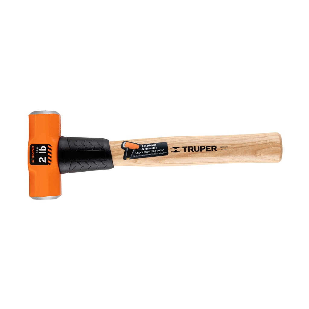 [16506] MARRO OCTAGONAL 2 LB MANGO DE MADERA 12 PLG. TRUPER