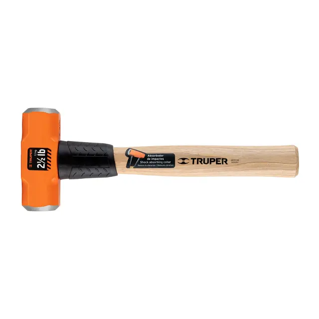 [17045] MARRO OCTAGONAL 2.5 LB MANGO DE MADERA 12 PLG. TRUPER