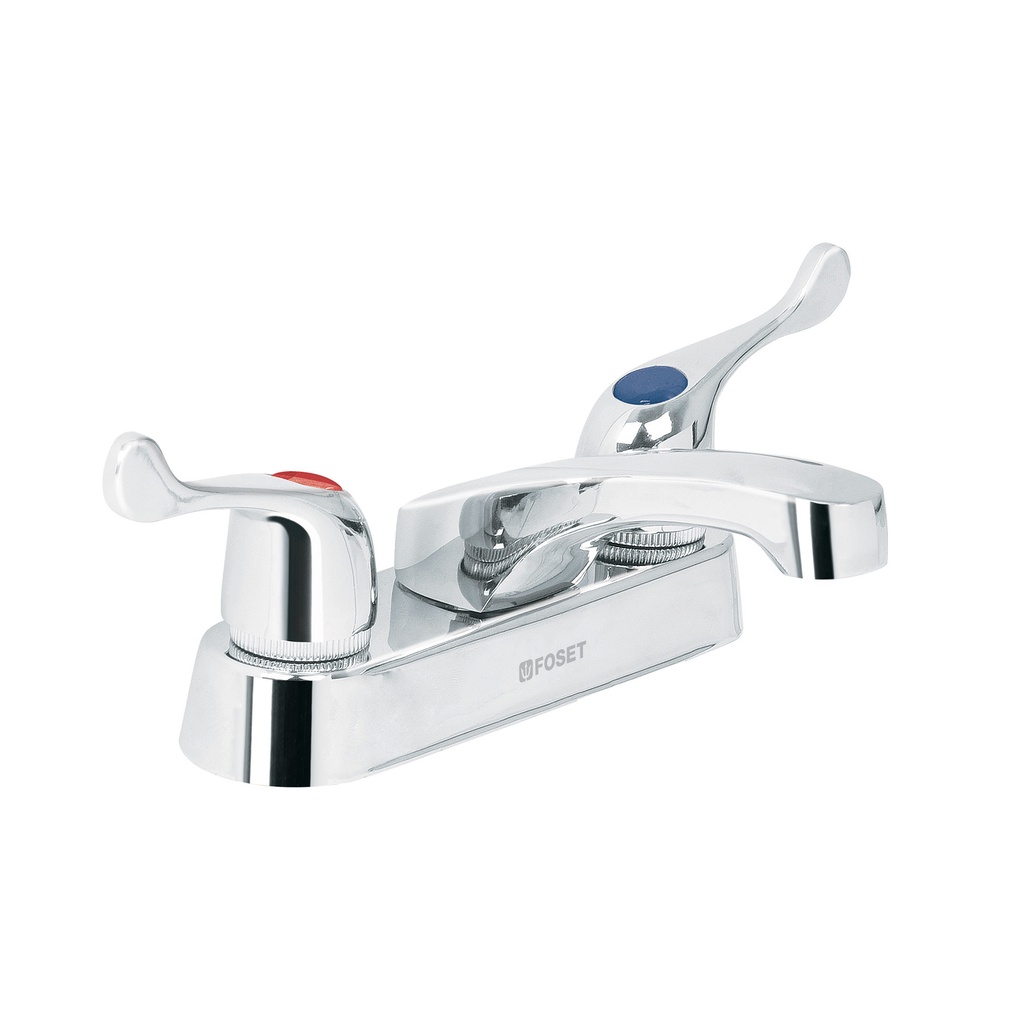 [49278] MEZCLADORA 4 PLG. PARA LAVABO NARIZ LARGA MANERALES PALANCA