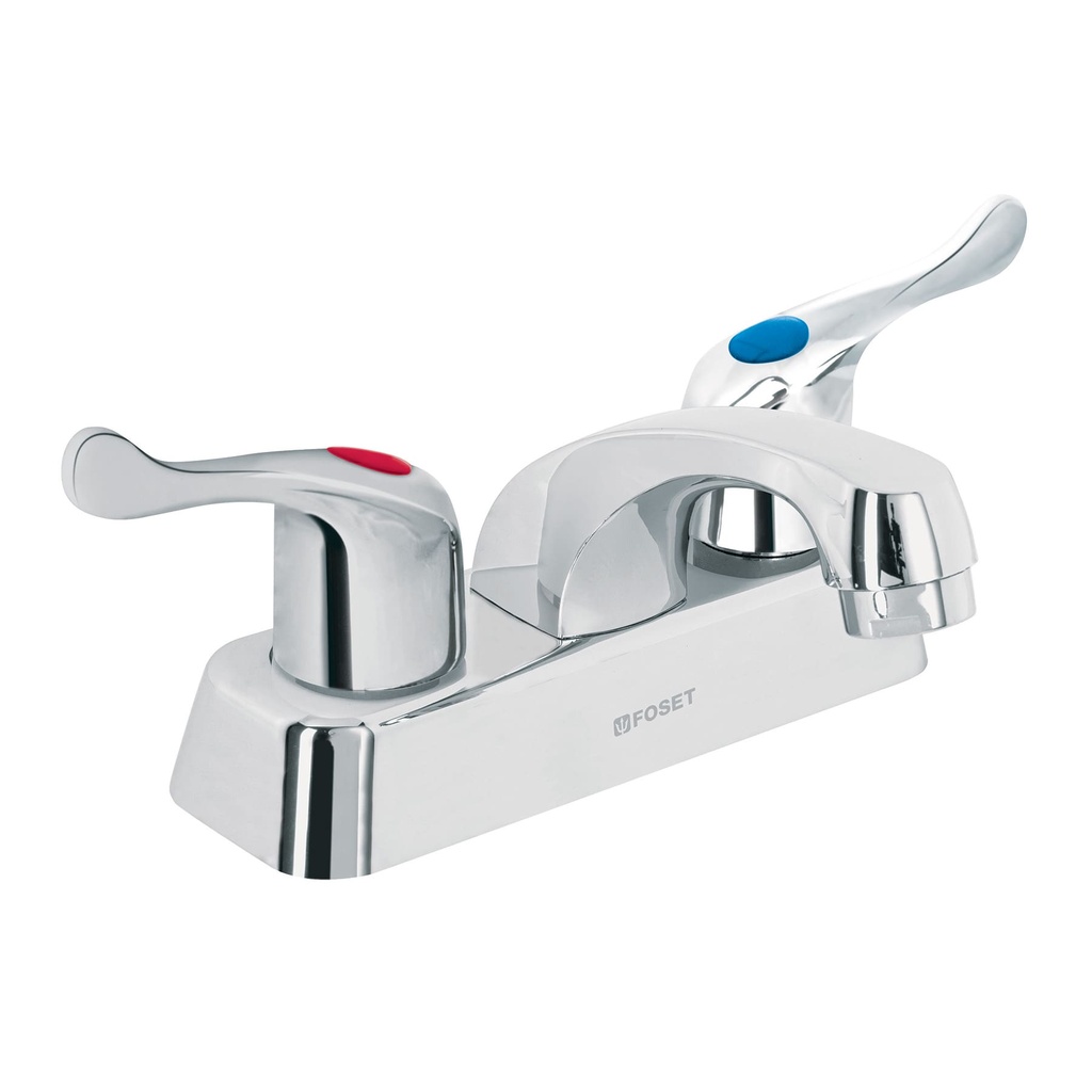 [45511] MEZCLADORA PLÁSTICA 4 PLG. PARA LAVABO MANERALES DE PALANCA