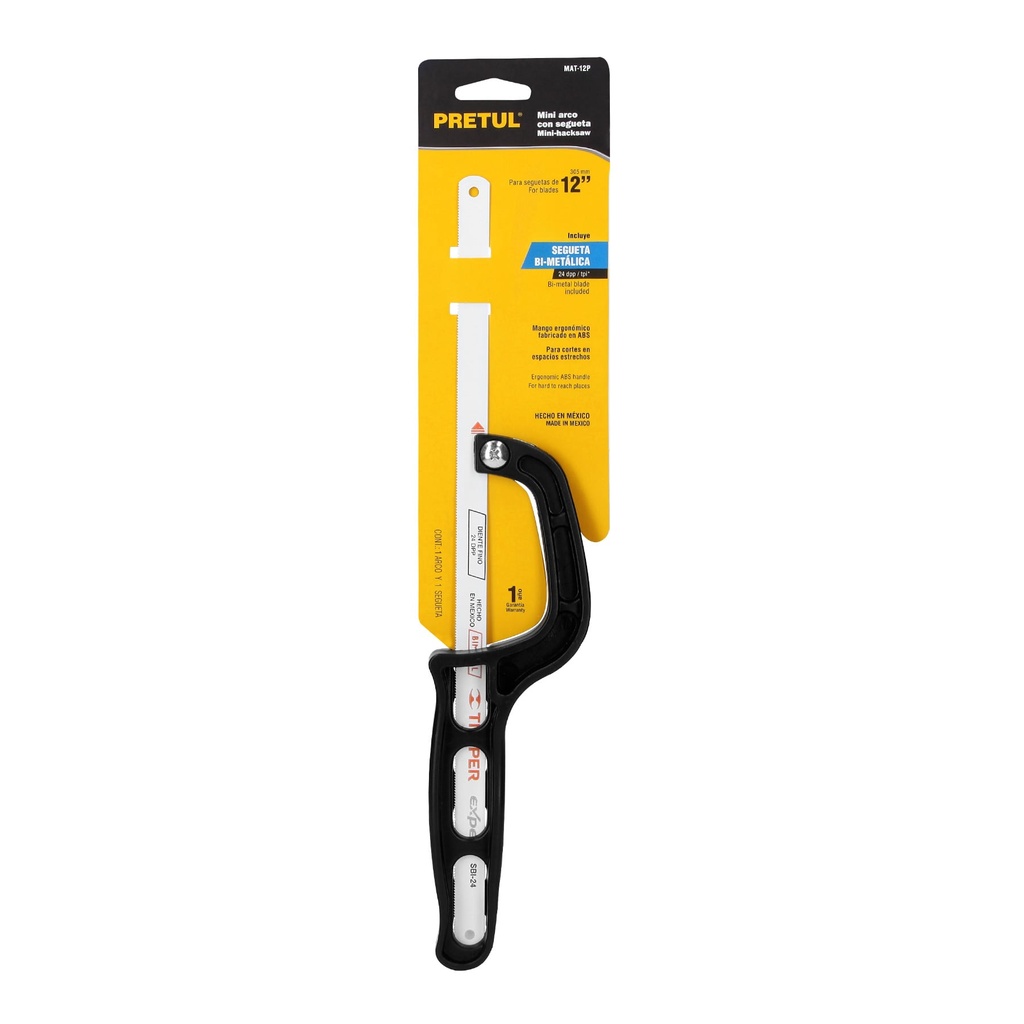 [20002] MINI ARCO 12 PLG. DE PLÁSTICO PARA SEGUETA PRETUL
