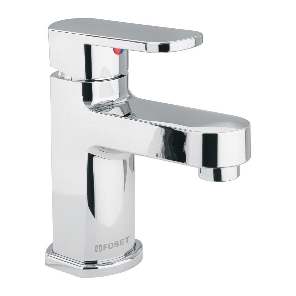 [48192] MONOMANDO PLÁSTICO CROMADO PARA LAVABO- MANERAL PLANO