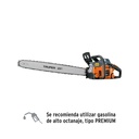 MOTOSIERRA DE GASOLINA PARA USO AGRICOLA 50CC 20 TRUPER