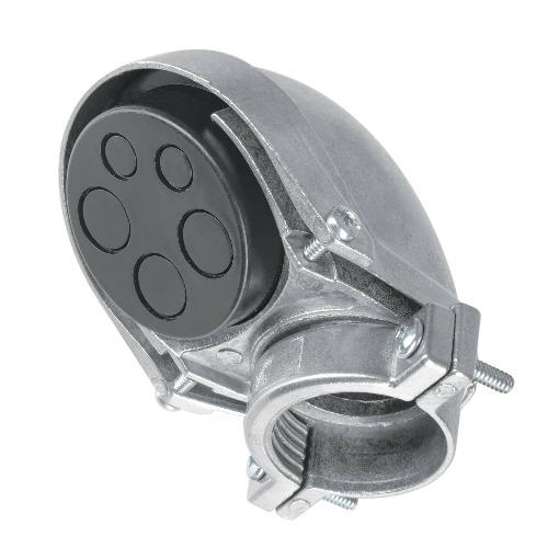 [46943] MUFA CON ABRAZADERA PARA TUBO 1 1/4 PLG. VOLTECK