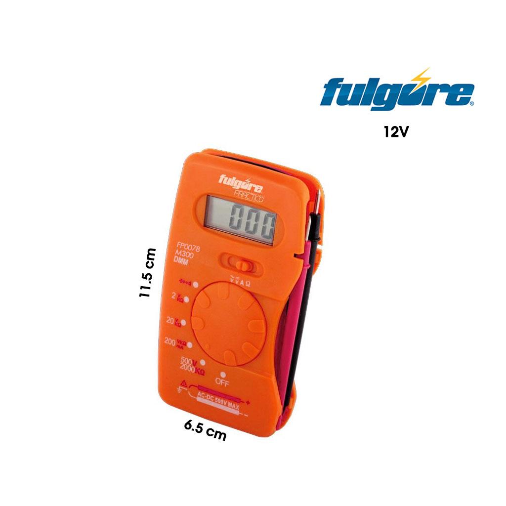 [FP0078] MULTIMETRO DIGITAL BOLSILLO FP0078 FULGORE