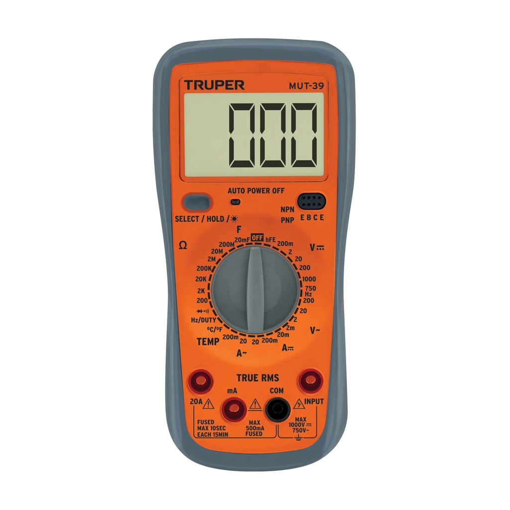 [10402] MULTIMETRO DIGITAL PROFESIONAL