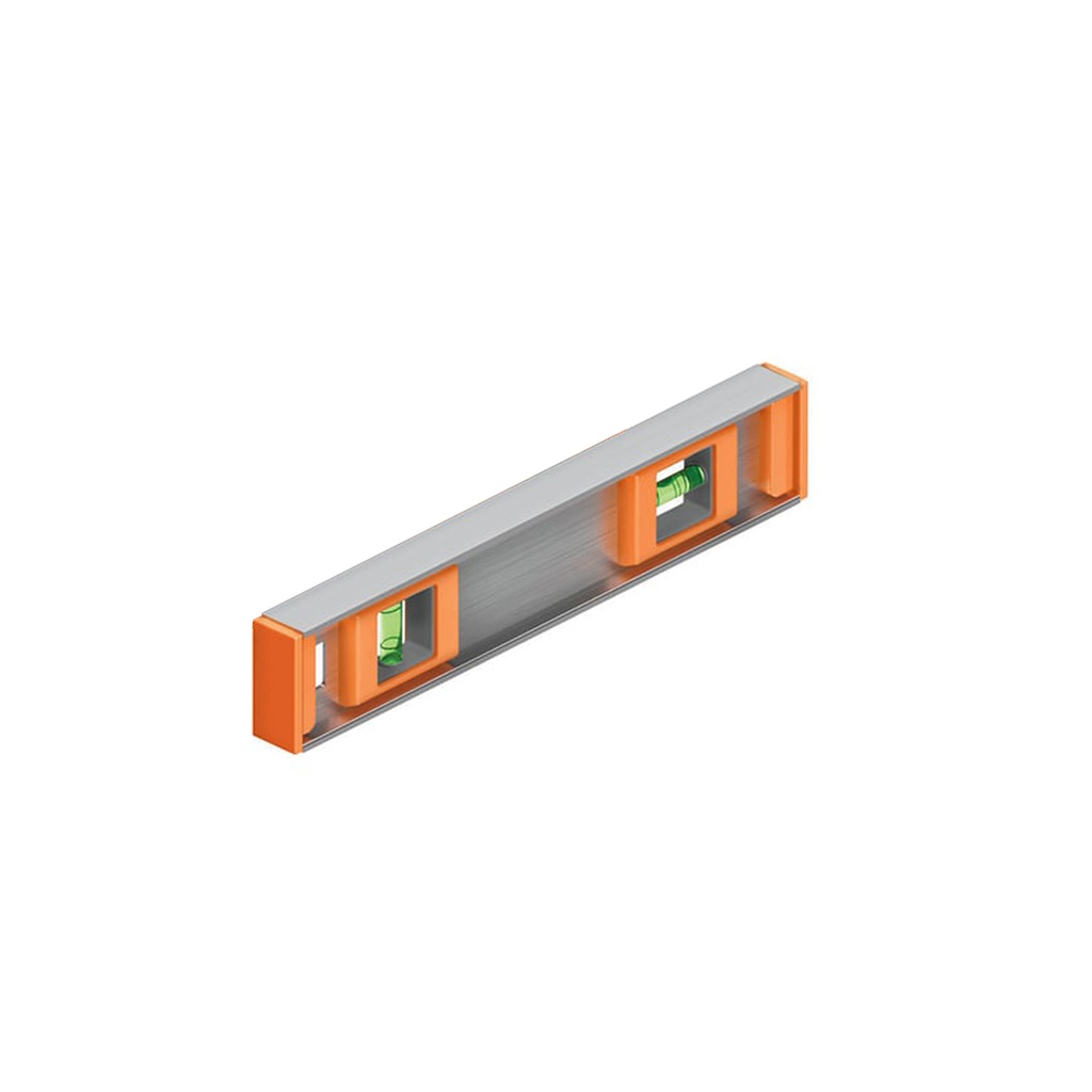 [17030] NIVEL DE 12 PLG. CUERPO DE ALUMINIO CON PROTECCIÓN DE ABS