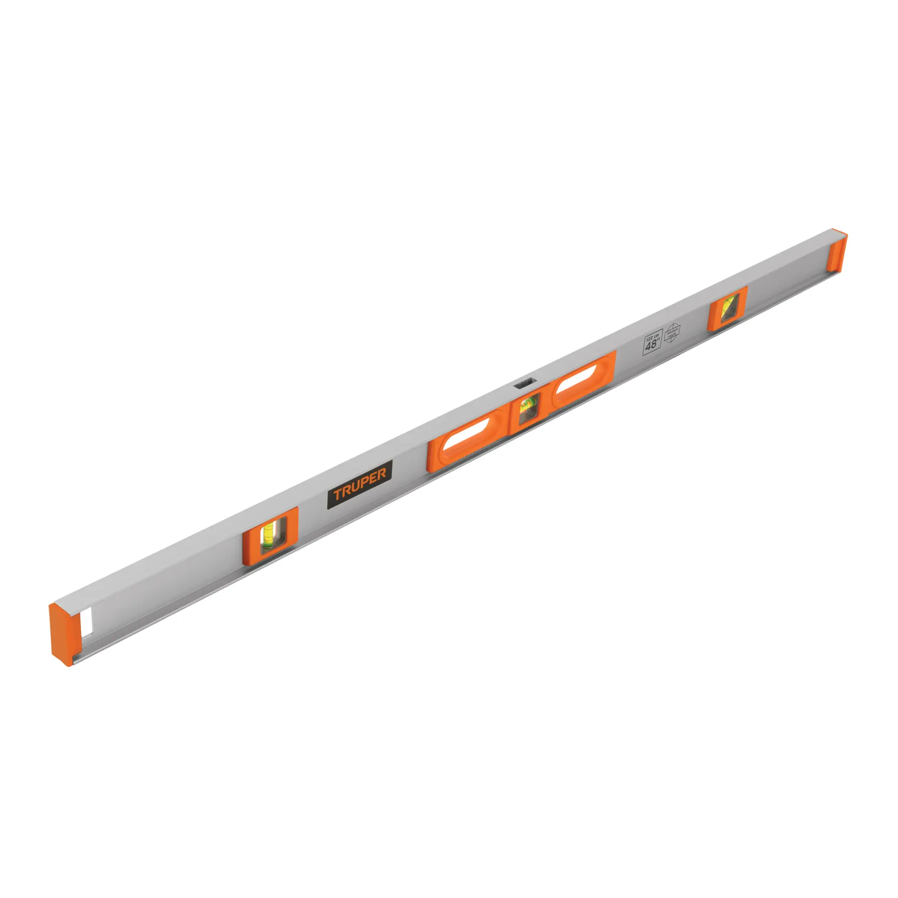 [17040] NIVEL DE 48 PLG. CUERPO DE ALUMINIO CON PROTECCIÓN DE ABS