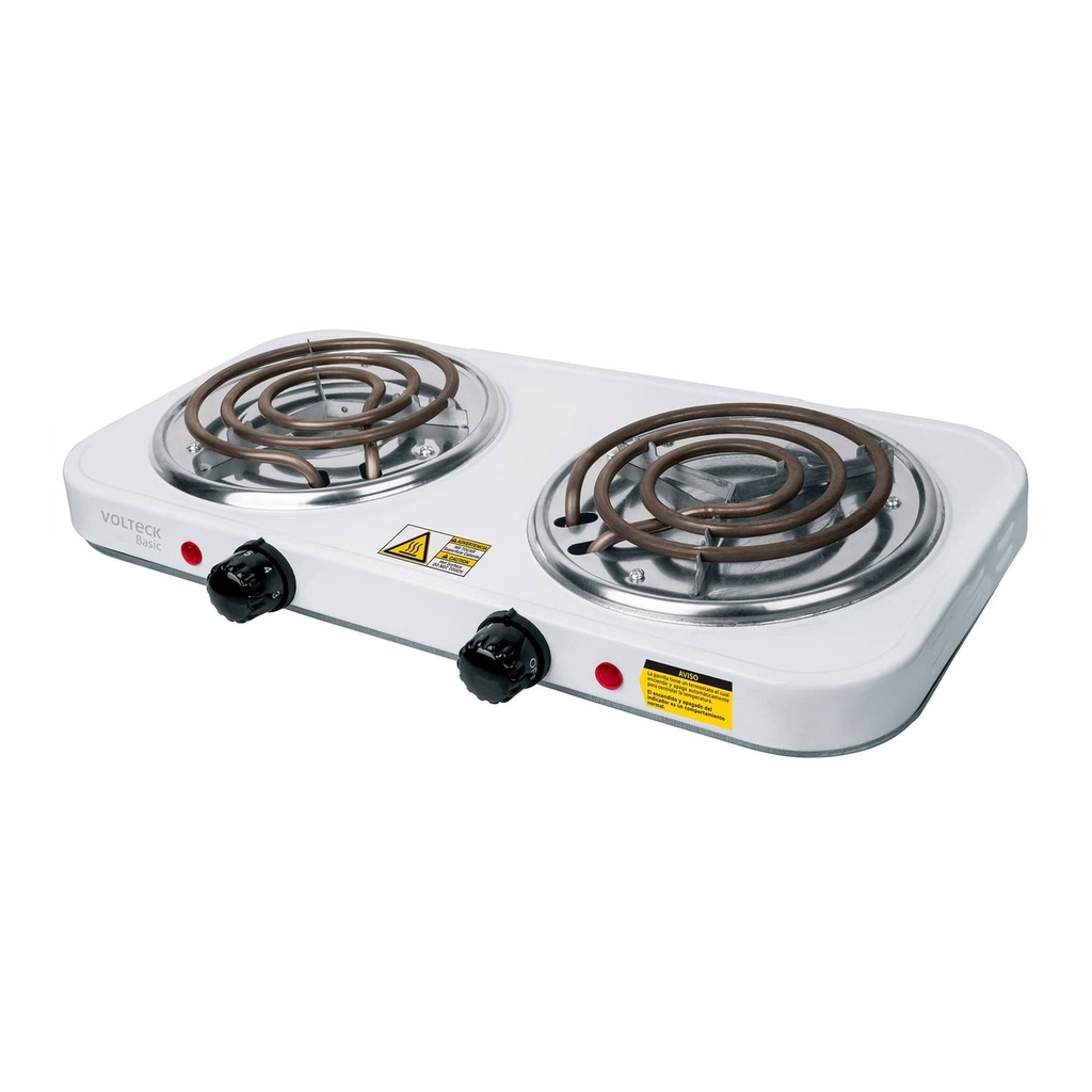 [23032] PARRILLA DOBLE- CUADRADA- VOLTECK BASIC