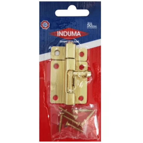 [CUD112] PASADOR CUADRADO DORADO 1 1/2 INDUMA
