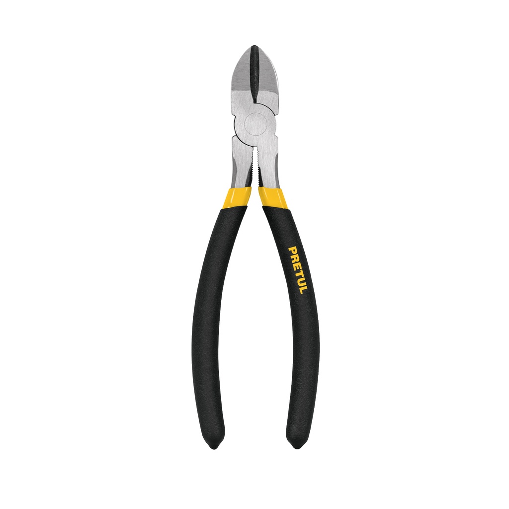 [22639] PINZA DE CORTE DIAGONAL 8 PLG. MANGO DE VINIL PRETUL