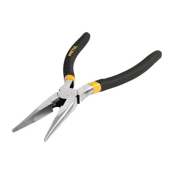 [22627] PINZA DE PUNTA Y CORTE 8 PLG. MANGO DE VINIL PRETUL