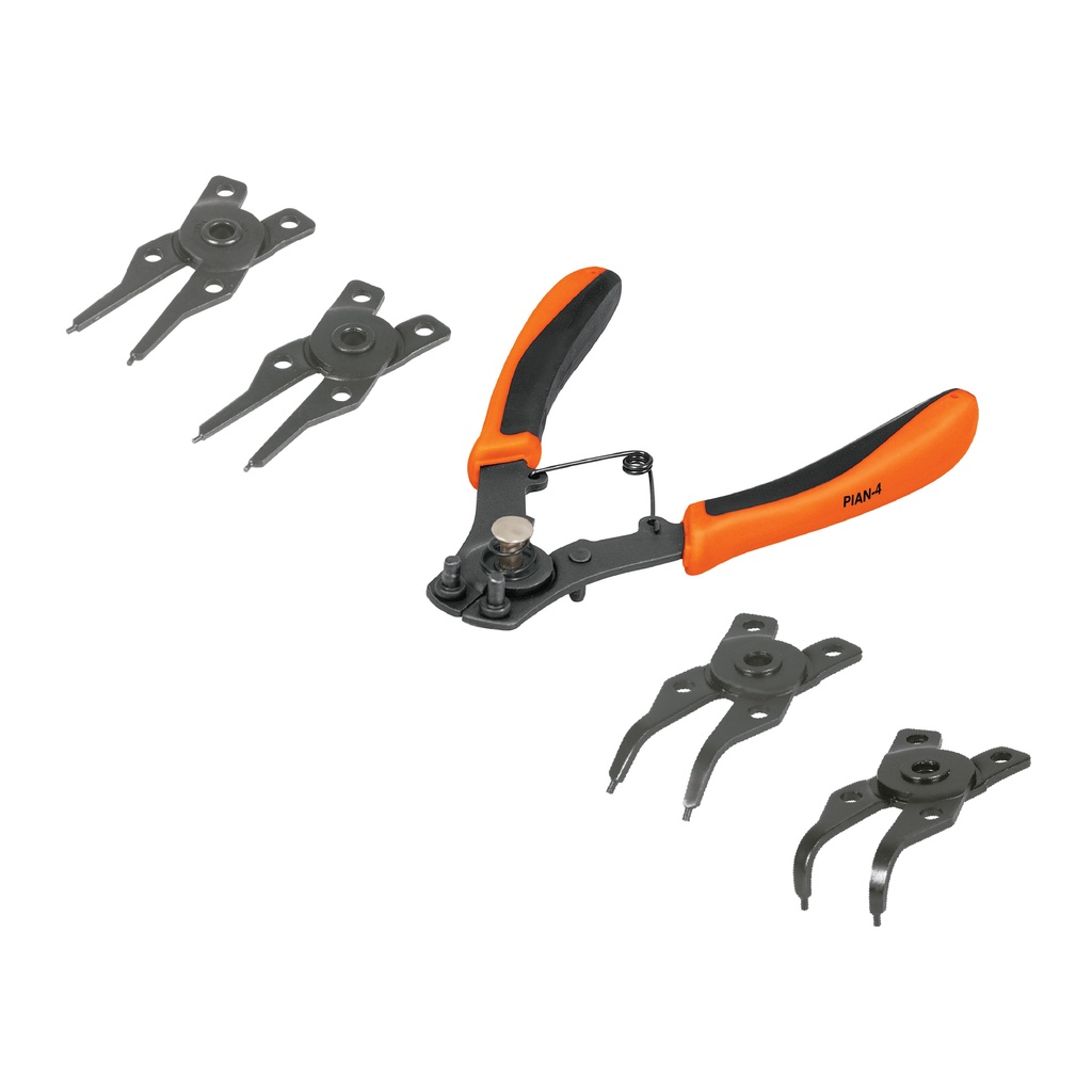 [17355] PINZA DE SEGUROS EXTRACTOR 4 CABEZAS TRUPER