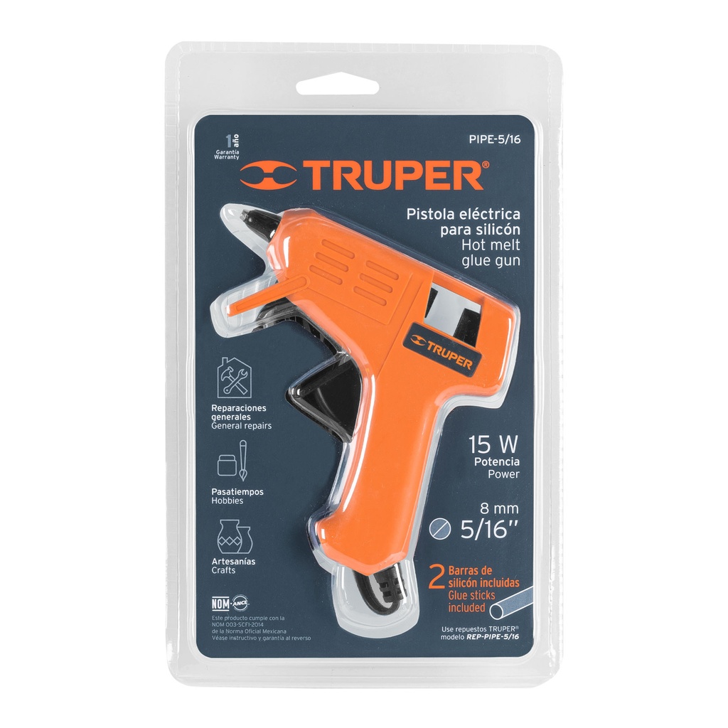 [17535] PISTOLA ELÉCTRICA PARA SILICÓN DE 5/16 PLG. TRUPER