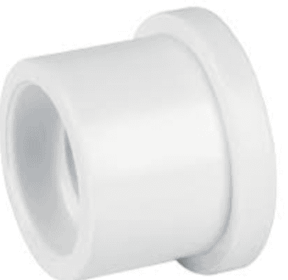 [45537] REDUCCIÓN BUSHING DE PVC 1 1/2 X 1 PLG. FOSET