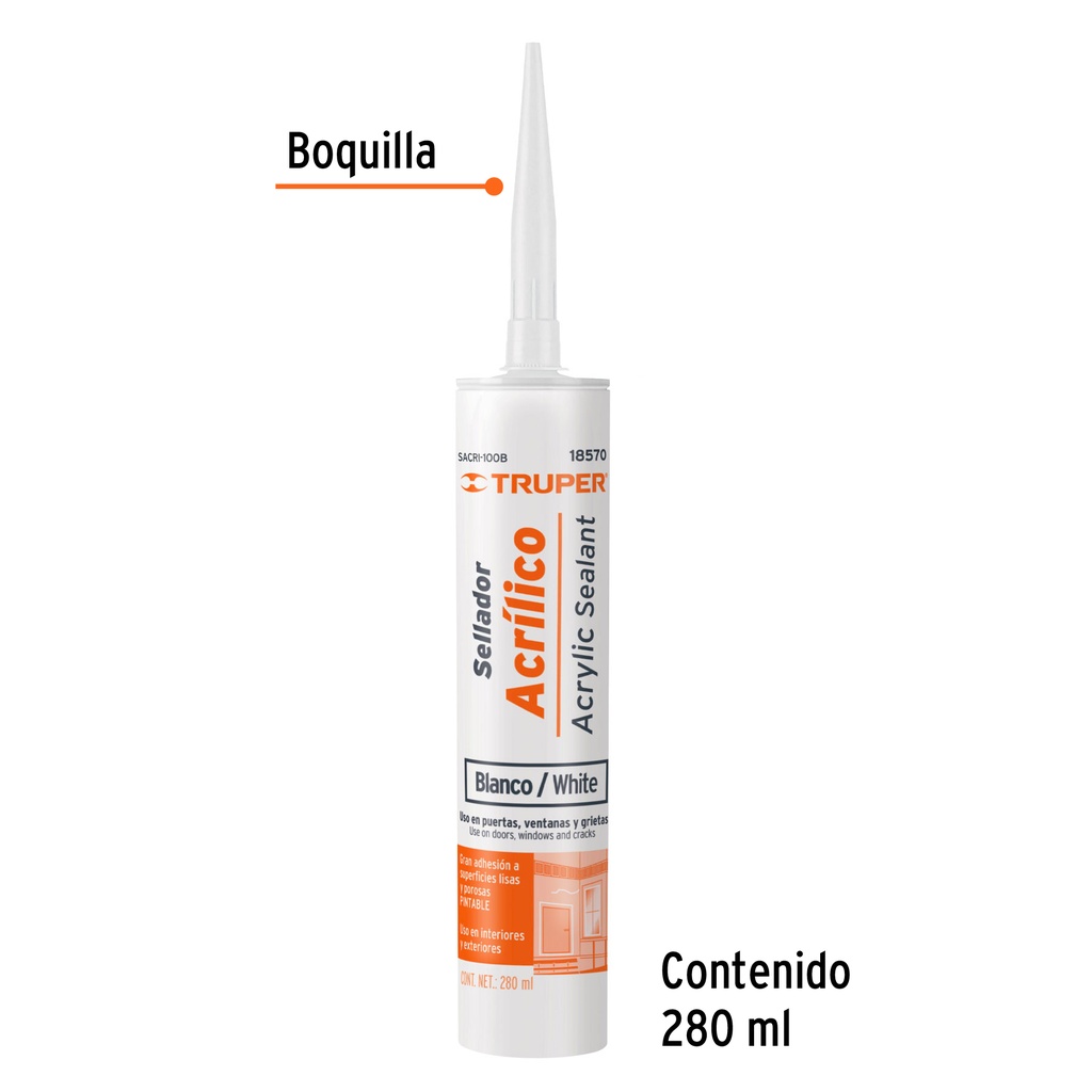 [18570] SELLADOR ACRILICO- 280 ML- BLANCO