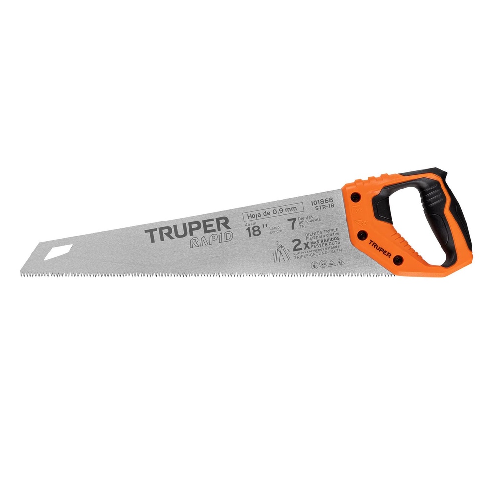 [101868] SERRUCHO18 7 DPP MANGO COMFORT GRIP TRUPER