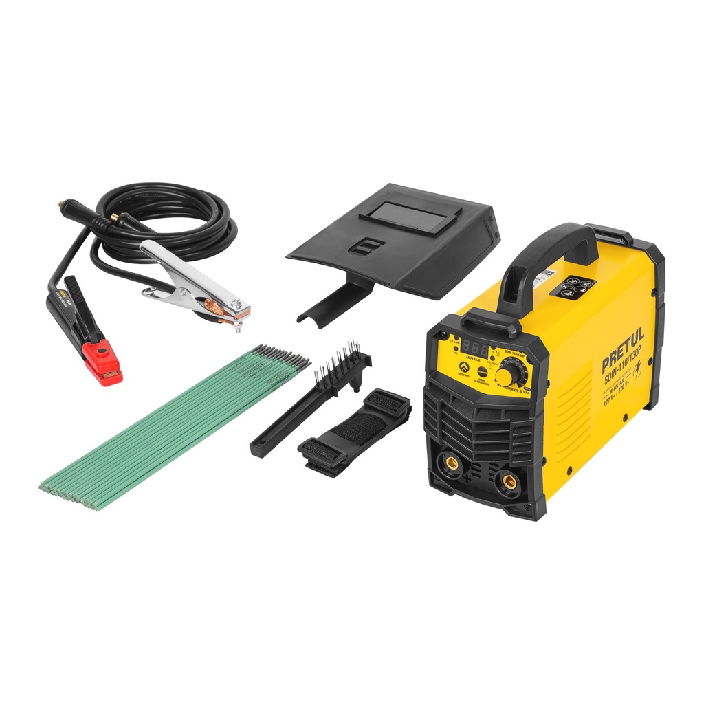 [29019] SOLDADORA INVERSORA 127V/220V- 110AMP/130AMP