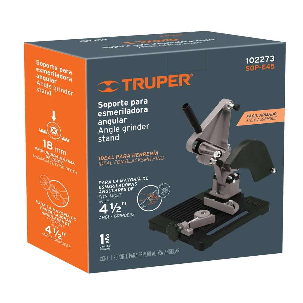 [102273] SOPORTE PARA ESMERILADORA TRUPER