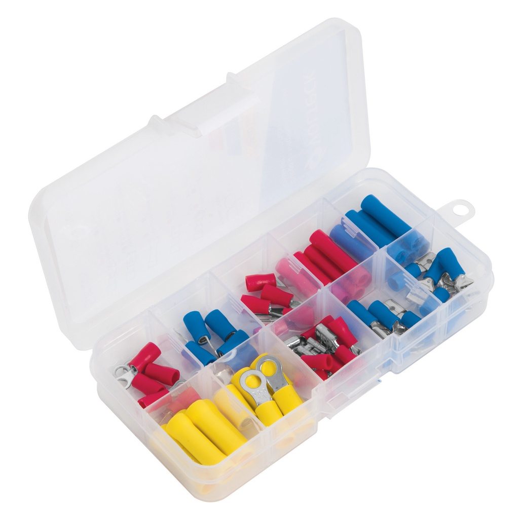 [48142] TERMINAL AISLADA PARA CABLE, VOLTECK de cajita amarilla
