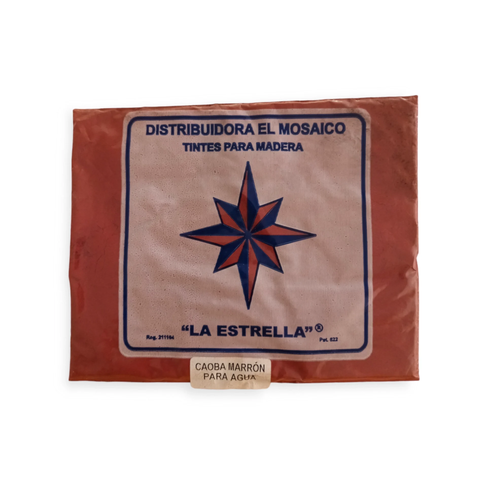 [AC6] TINTE ESTRELLA CAOBA MARRON PARA AGUA