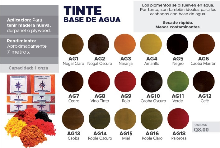 [AG3] TINTE ESTRELLA NARANJA DE AGUA