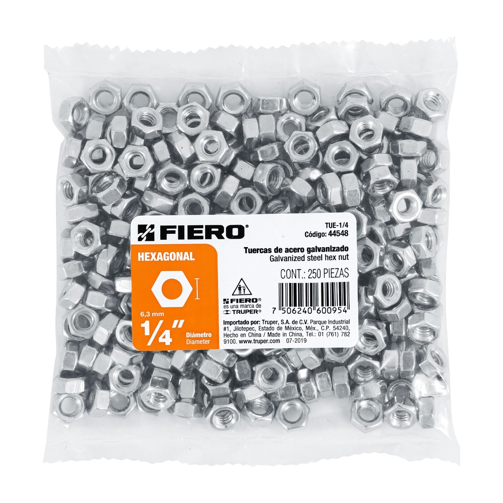 [44548] TUERCA 1/4 R/O