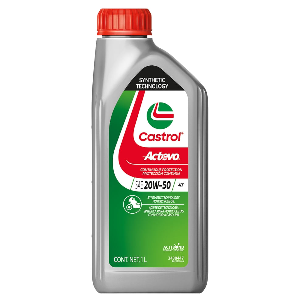 [10410] ACEITE CASTROL 20W 50 LT P/MOTO