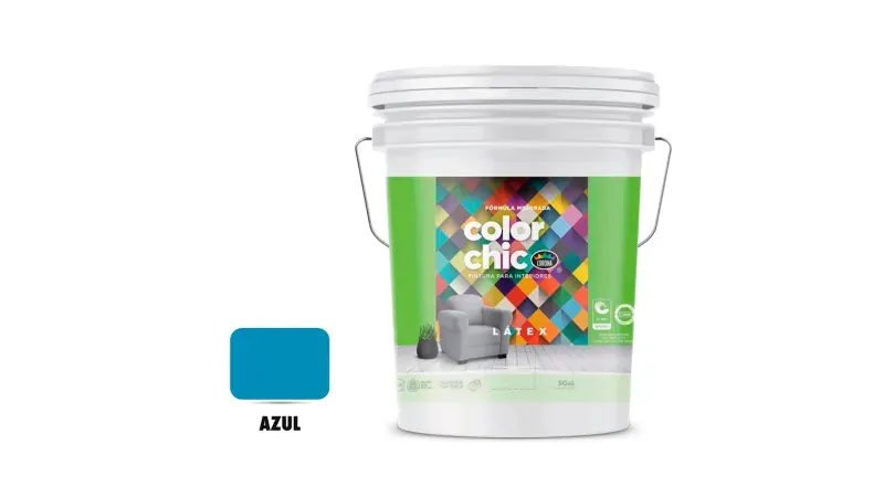 [60121-05] PINTURA LATEX DKOLORES AZUL CUBETA